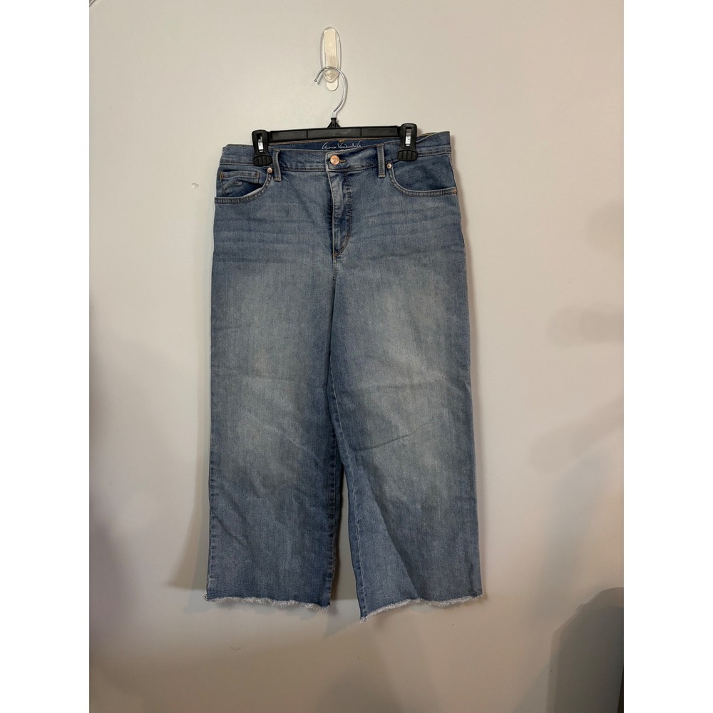 Gloria Vanderbilt Amanda All Around‎ Slimming Effect Crop Jeans Size 10
